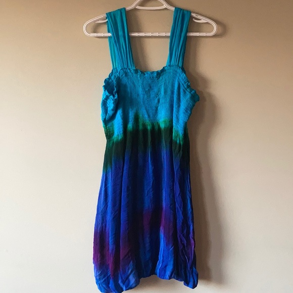 Cute tie dye sun dress - Picture 1 of 2
